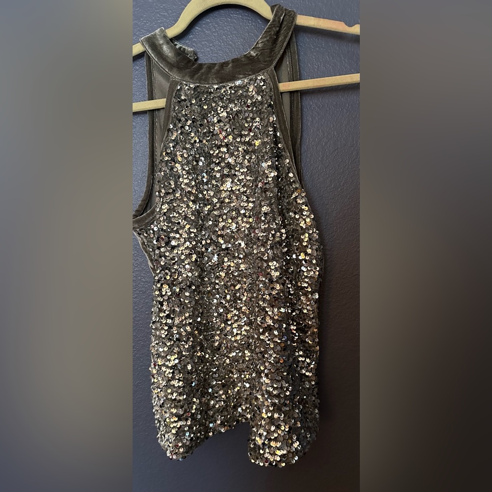 Velvet and sequin